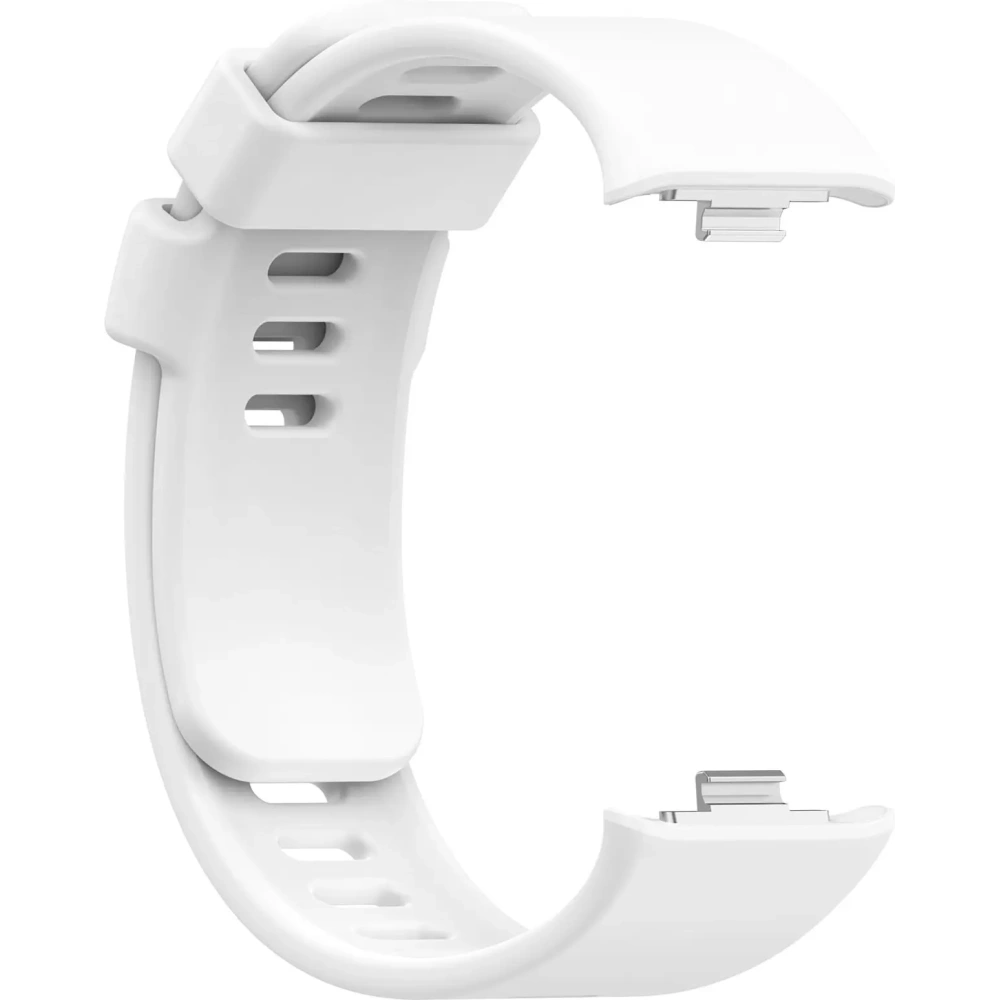 Pasek Bizon Strap Watch Silicone B do Redmi Watch 4 / Xiaomi Smart Band 9 Pro / 8 Pro biały