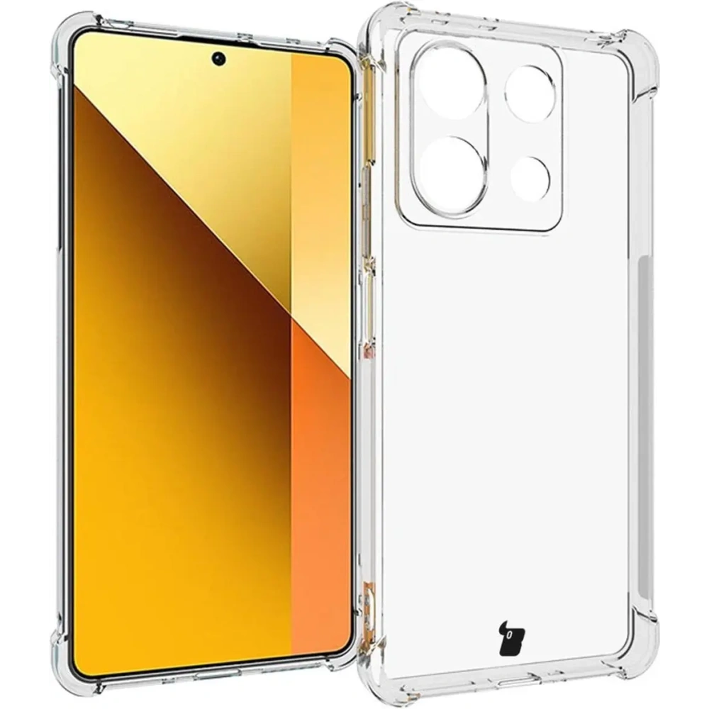 Elastyczne etui Bizon Case Salpa do Xiaomi Redmi Note 13 5G przezroczyste