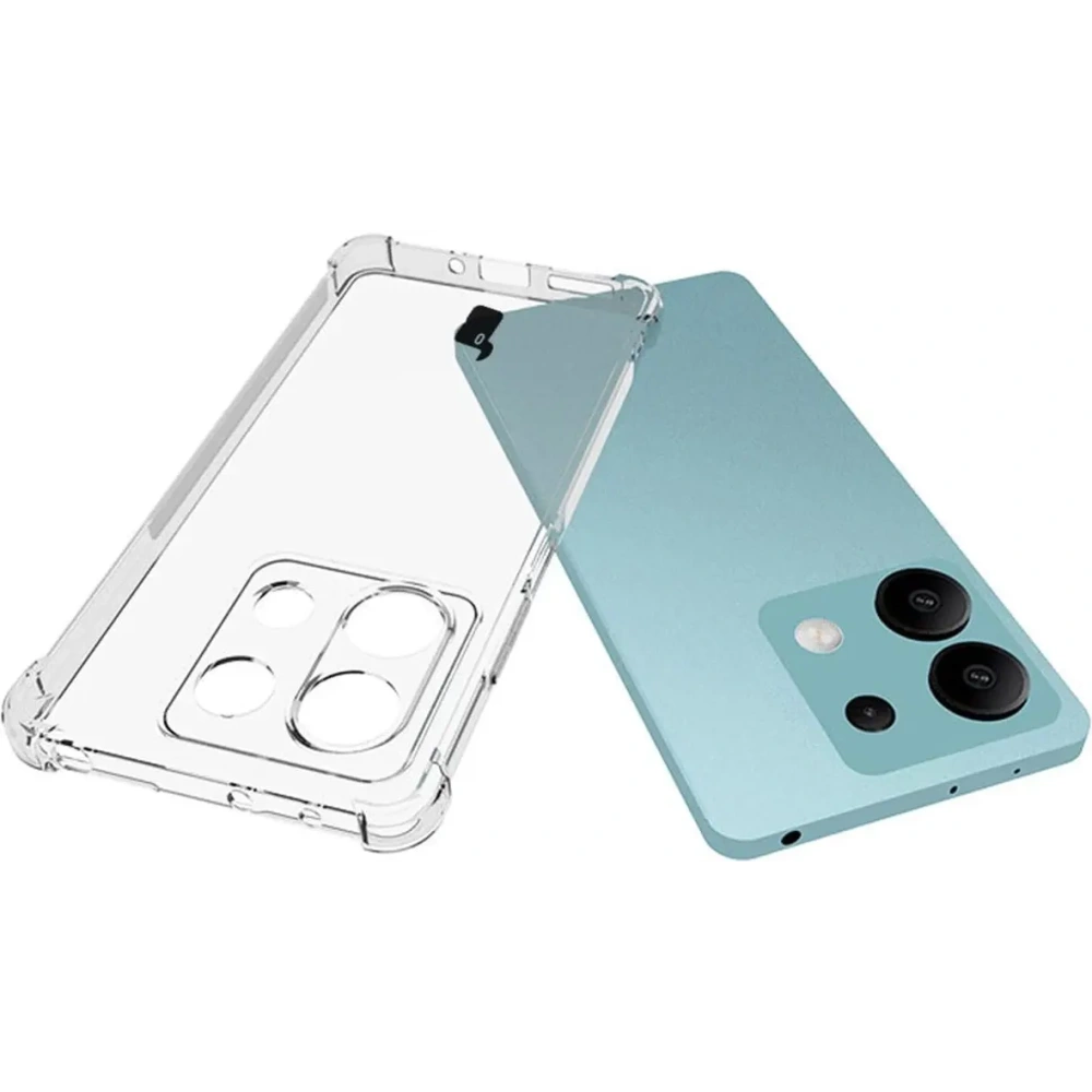 Elastyczne etui Bizon Case Salpa do Xiaomi Redmi Note 13 5G przezroczyste