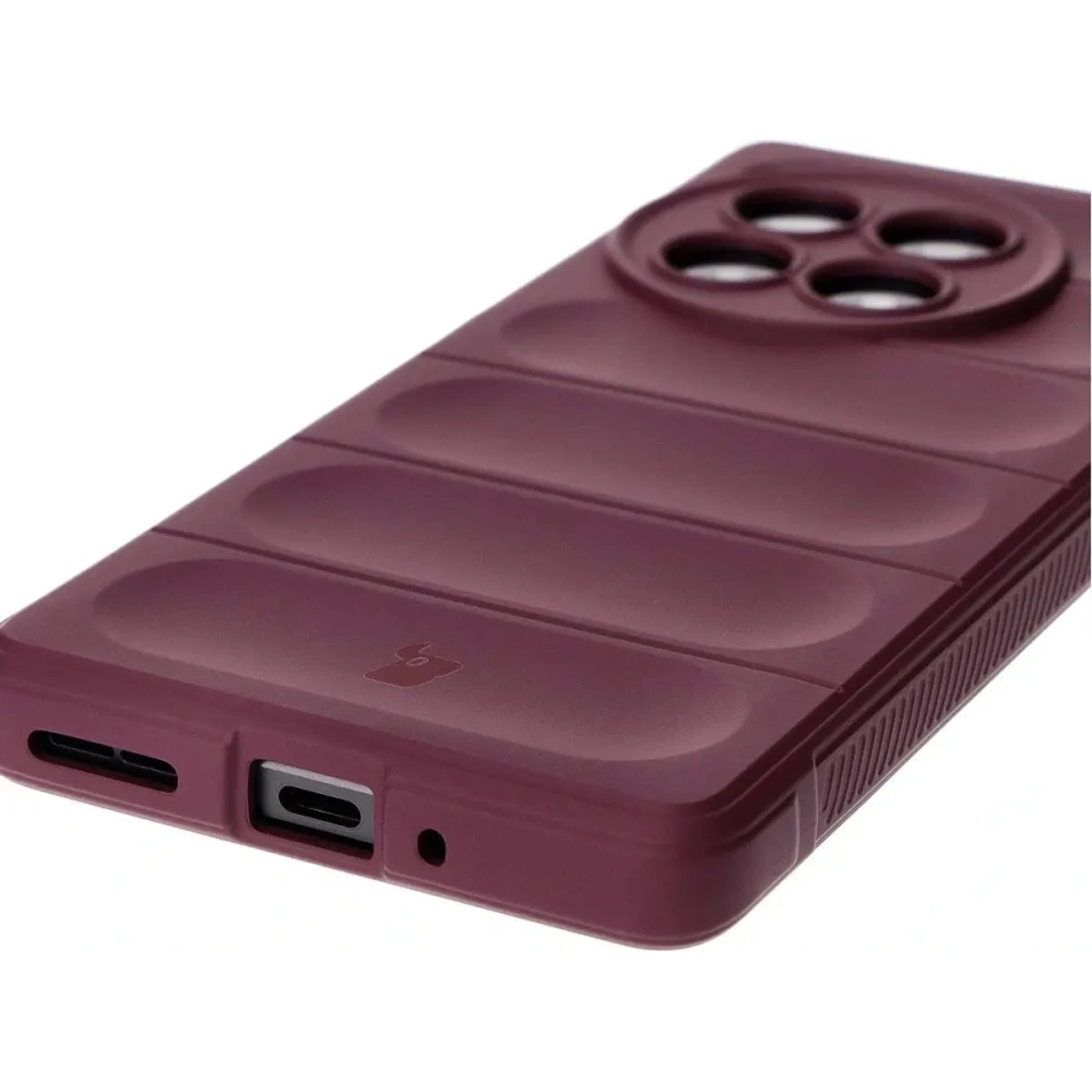 Pancerne etui Bizon Case Tur do OnePlus 12R ciemnofioletowe