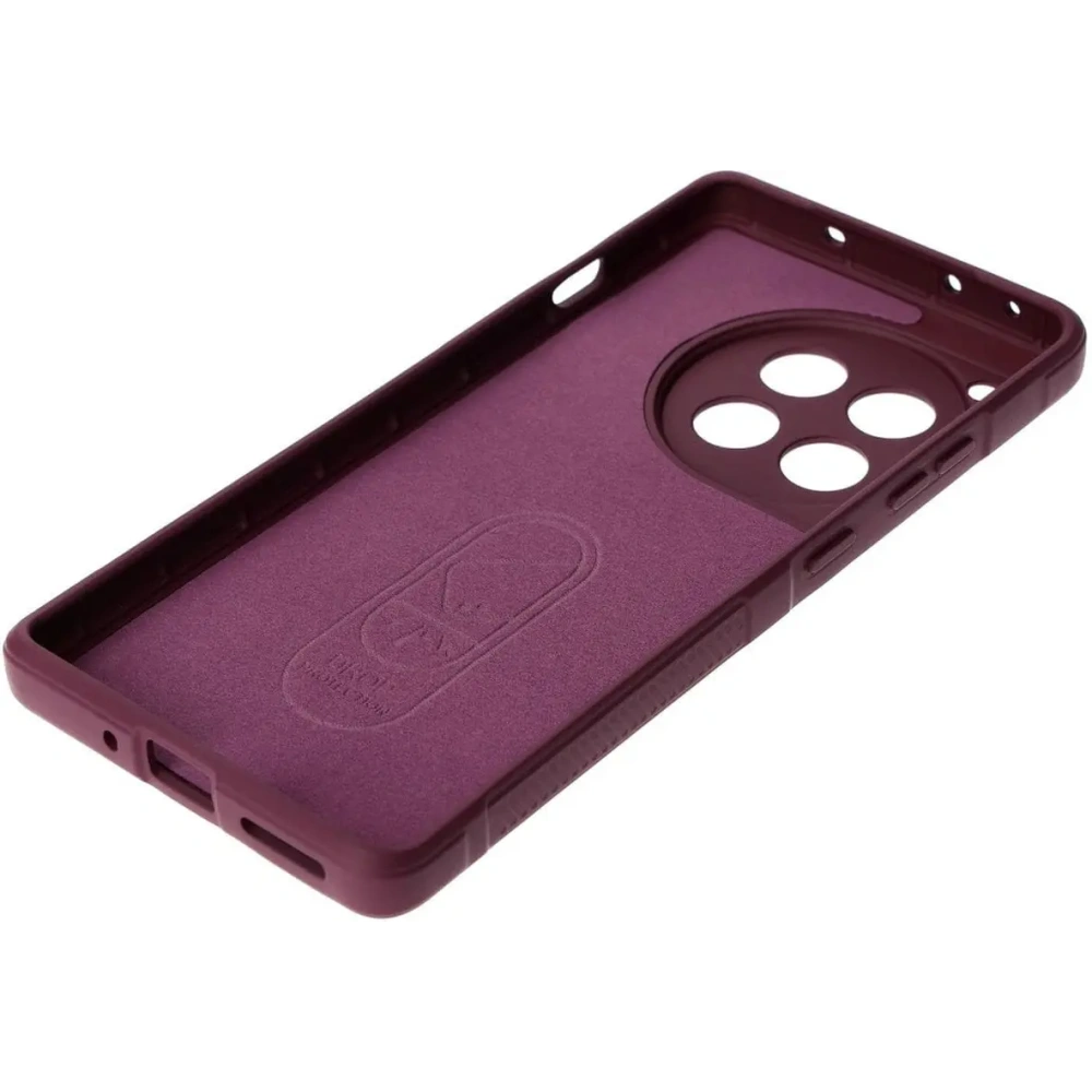 Pancerne etui Bizon Case Tur do OnePlus 12R ciemnofioletowe