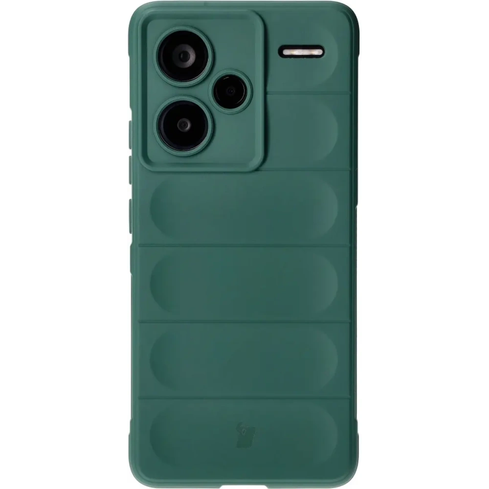 Pancerne etui Bizon Case Tur do Xiaomi Redmi Note 13 Pro+ 5G ciemnozielone