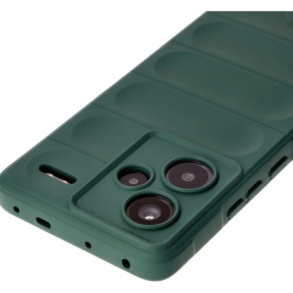 Pancerne etui Bizon Case Tur do Xiaomi Redmi Note 13 Pro+ 5G ciemnozielone