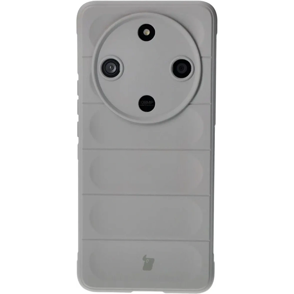 Pancerne etui Bizon Case Tur do Honor Magic6 Lite jasnoszare