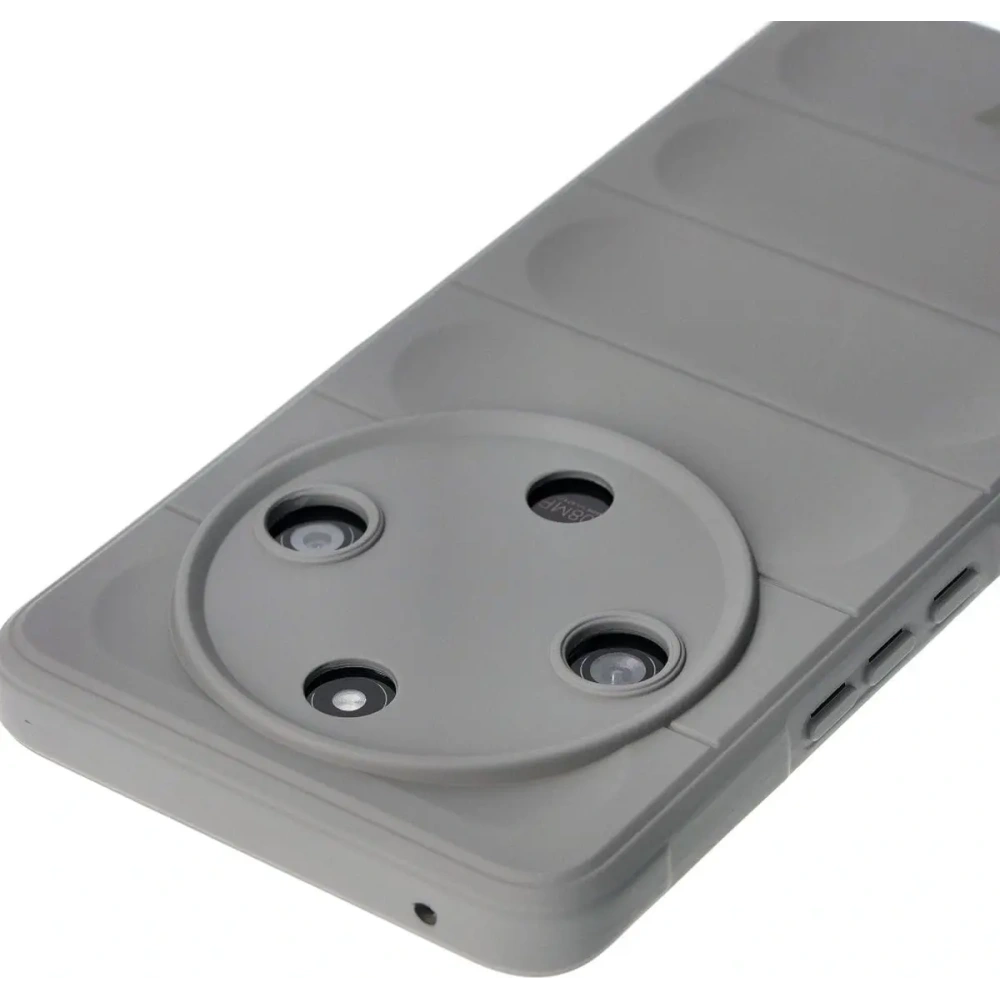 Pancerne etui Bizon Case Tur do Honor Magic6 Lite jasnoszare