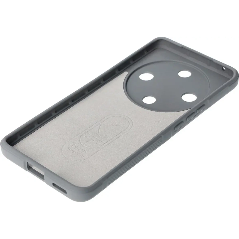 Pancerne etui Bizon Case Tur do Honor Magic6 Lite jasnoszare