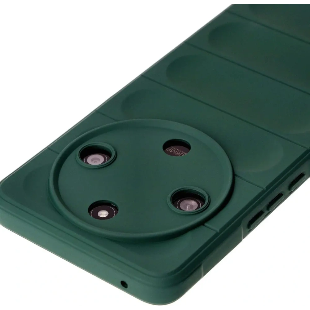 Pancerne etui Bizon Case Tur do Honor Magic6 Lite ciemnozielone