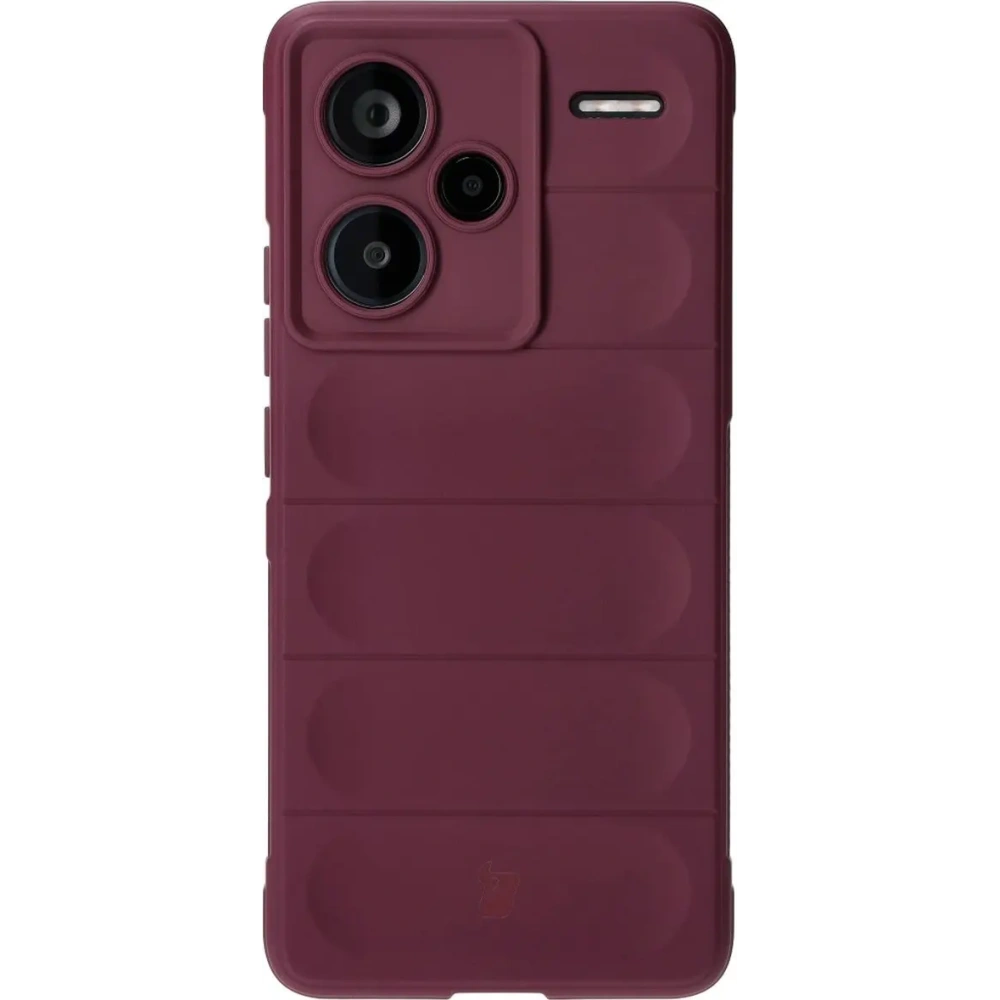 Pancerne etui Bizon Case Tur do Xiaomi Redmi Note 13 Pro+ 5G ciemnofioletowe