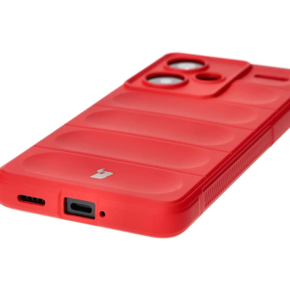 Pancerne etui Bizon Case Tur do Xiaomi Redmi Note 13 Pro+ 5G czerwone