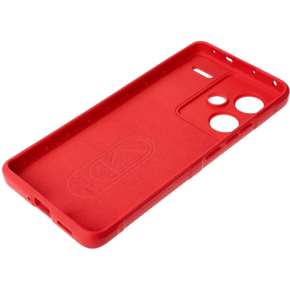 Pancerne etui Bizon Case Tur do Xiaomi Redmi Note 13 Pro+ 5G czerwone