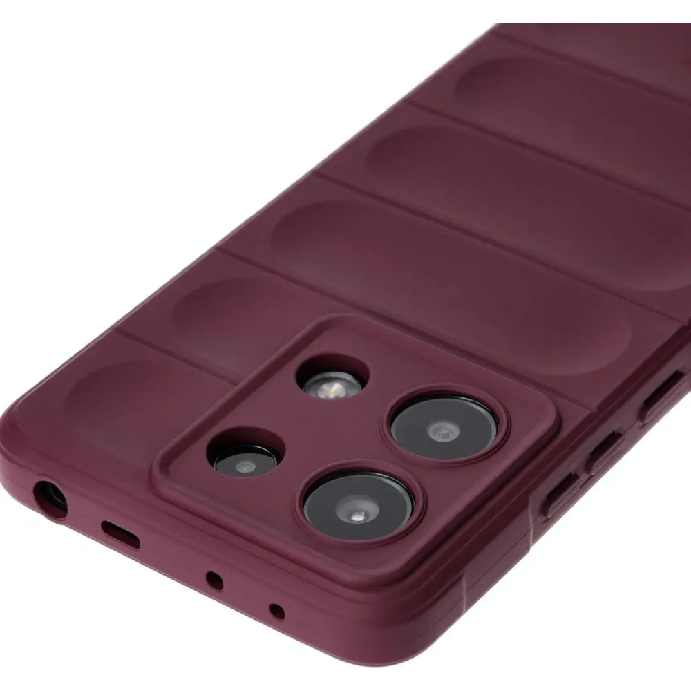 Pancerne etui Bizon Case Tur do Xiaomi Redmi Note 13 4G ciemnofioletowe