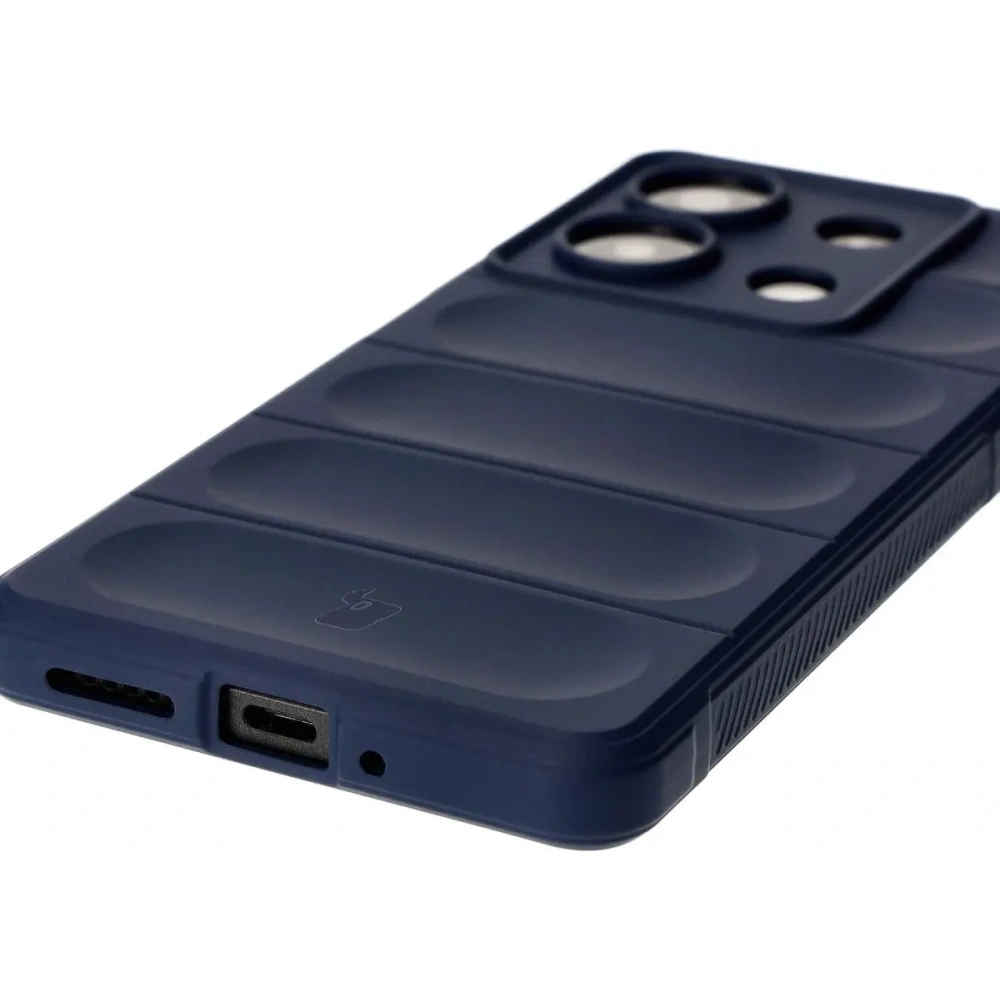 Pancerne etui Bizon Case Tur do Xiaomi Redmi Note 13 5G granatowe