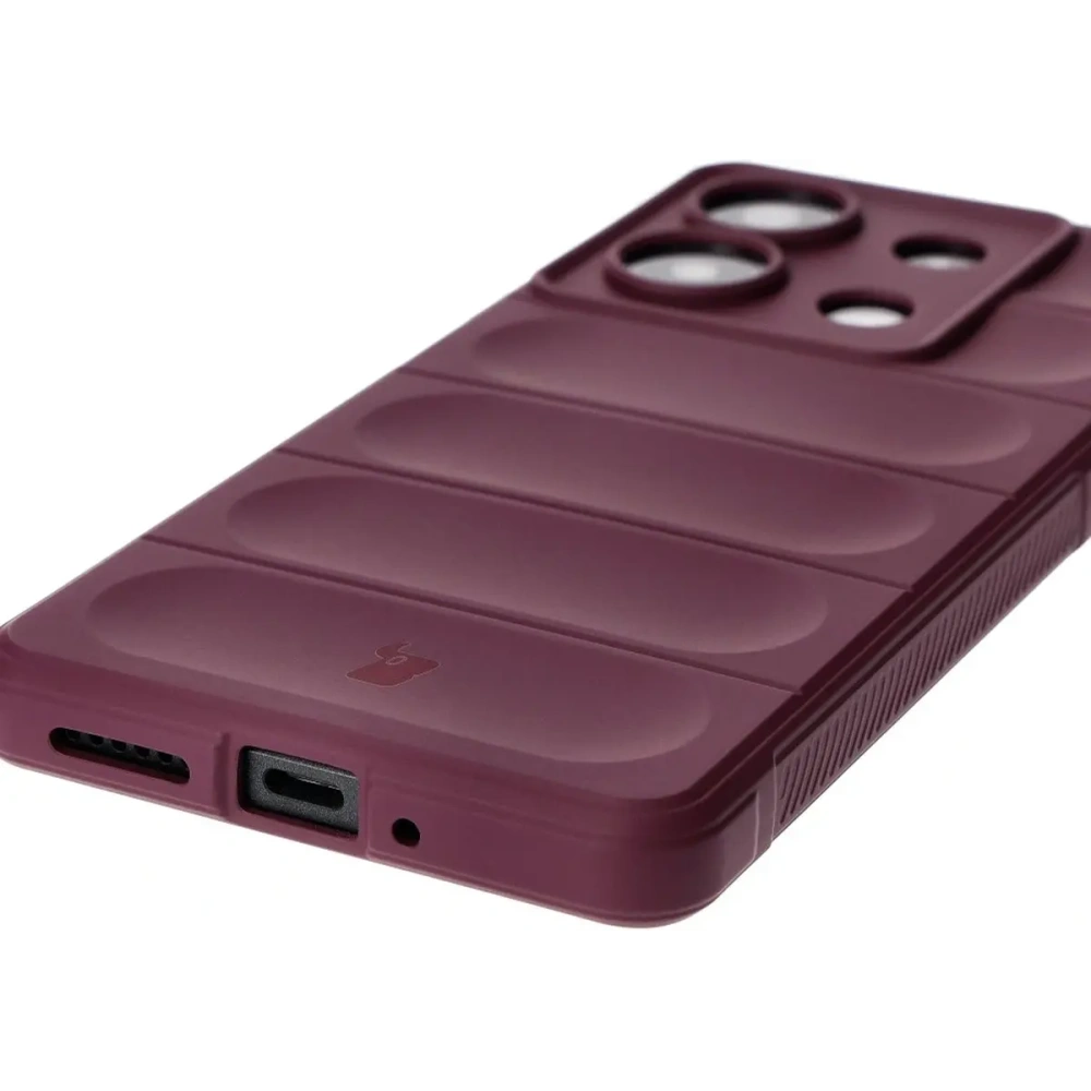 Pancerne etui Bizon Case Tur do Xiaomi Redmi Note 13 5G ciemnofioletowe