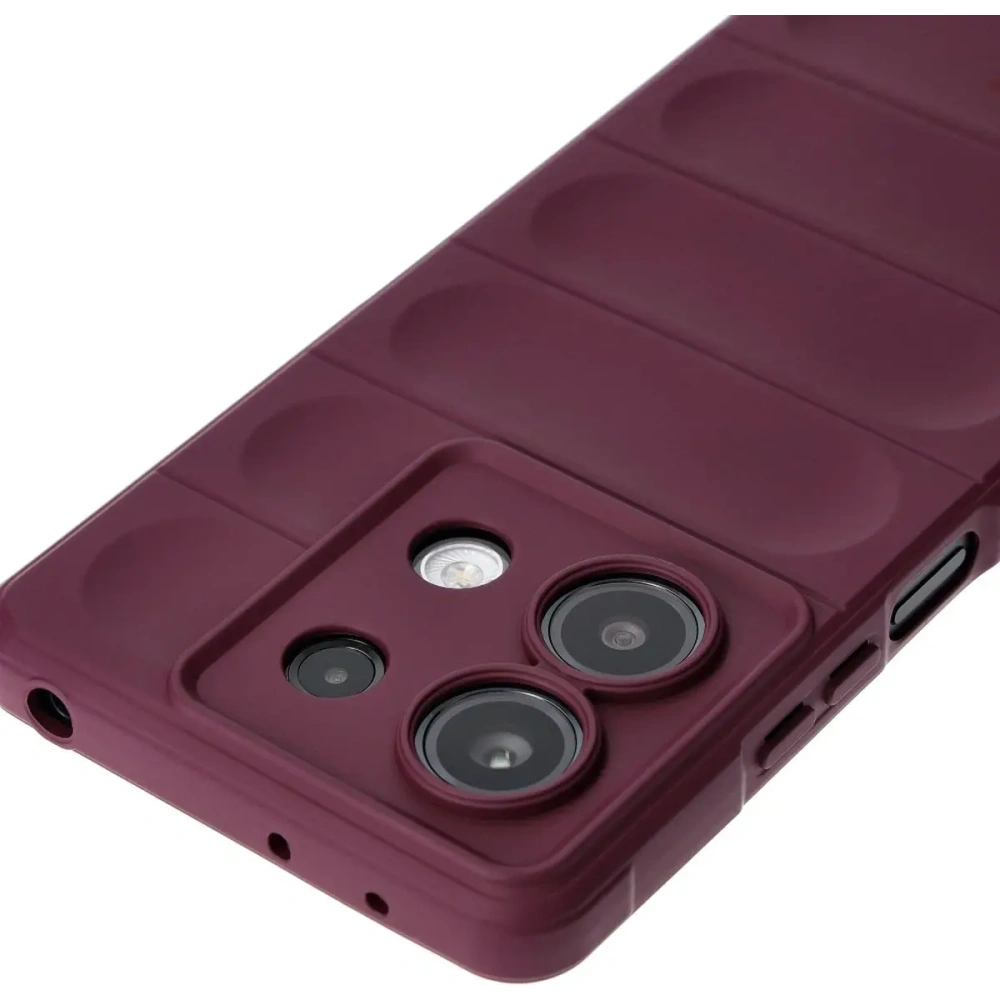 Pancerne etui Bizon Case Tur do Xiaomi Redmi Note 13 5G ciemnofioletowe