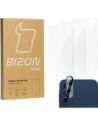 BIZON Clear 3x Bildschirmglas + Kameraglas Samsung Galaxy A15 4G/5G