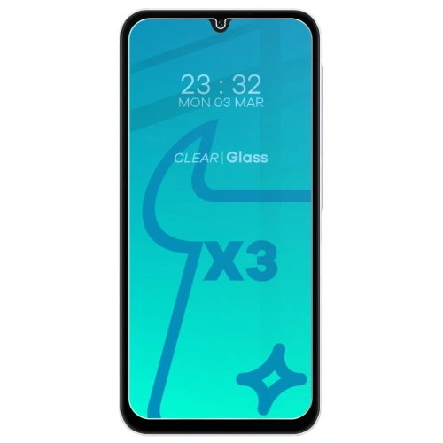 Kup 3x Szkło na ekran + szkło na aparat BIZON Clear do Samsung Galaxy A15 4G/5G - BIZ4444 - {ean13} - Sklep Home Screen