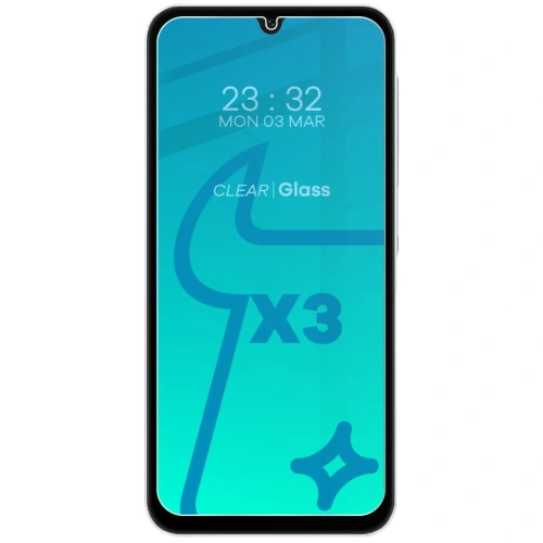 Kup 3x Szkło na ekran + szkło na aparat BIZON Clear do Samsung Galaxy A25 5G - BIZ4446 - {ean13} - Sklep Home Screen