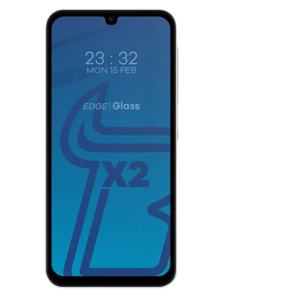 2x Szkło na ekran + szkło na aparat BIZON Edge do Samsung Galaxy A25 5G