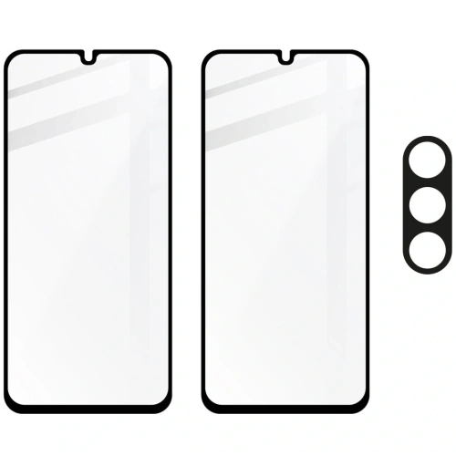 Kup BIZON Edge 2x sticlă pentru ecran + sticlă pentru cameră Samsung Galaxy A25 5G - BIZ4447 - {ean13} - Sklep Home Screen