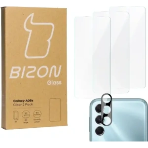 Kup 3x Sklo na displej + sklo na fotoaparát BIZON Clear do Samsung Galaxy A05s - BIZ4448 - {ean13} - Sklep Home Screen