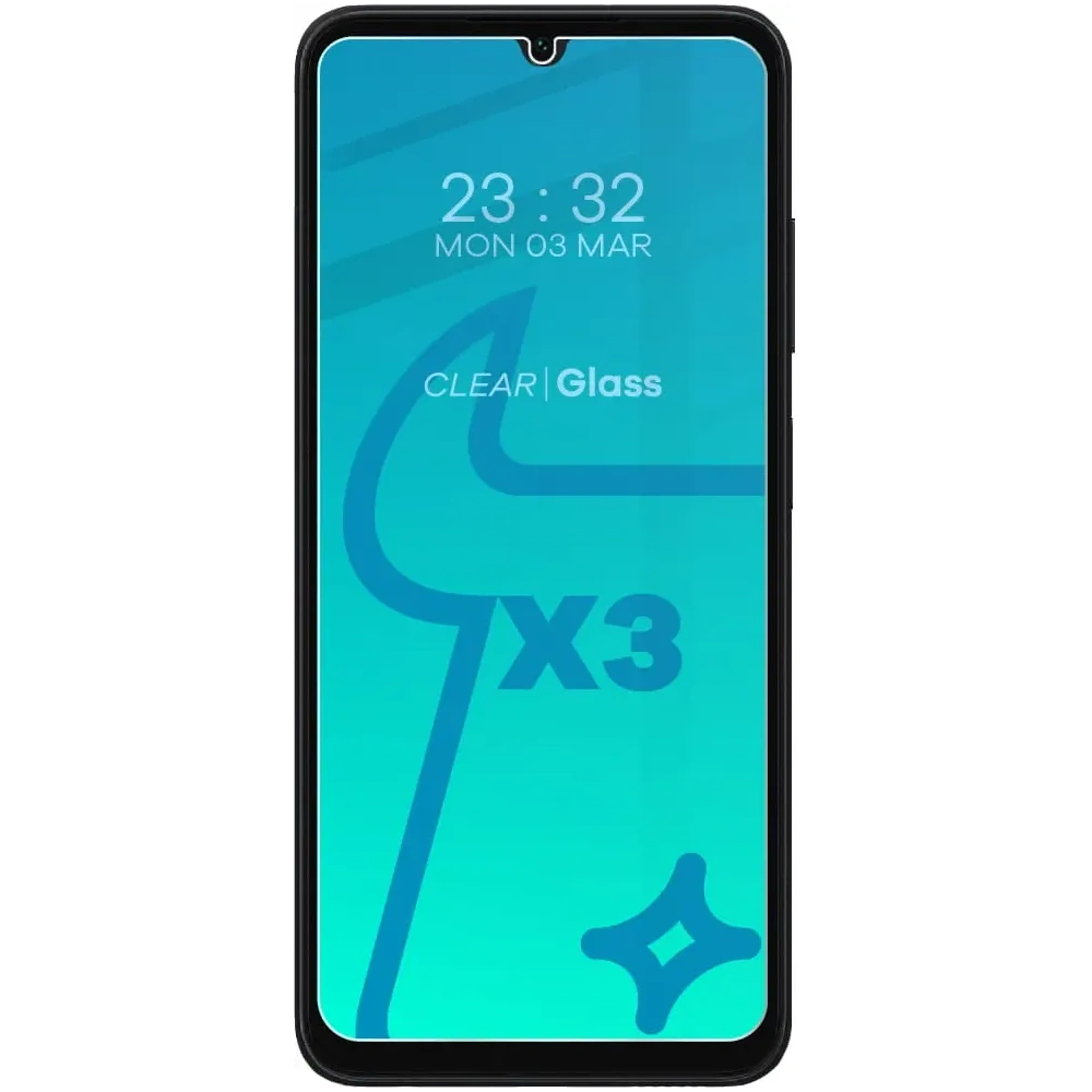 3x Szkło na ekran + szkło na aparat BIZON Clear do Samsung Galaxy A05s