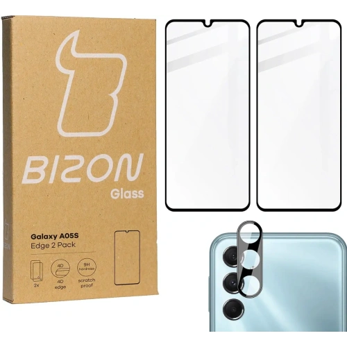 Kup BIZON Edge 2x képernyő üveg + kamera üveg Samsung Galaxy A05s - BIZ4449 - {ean13} - Sklep Home Screen