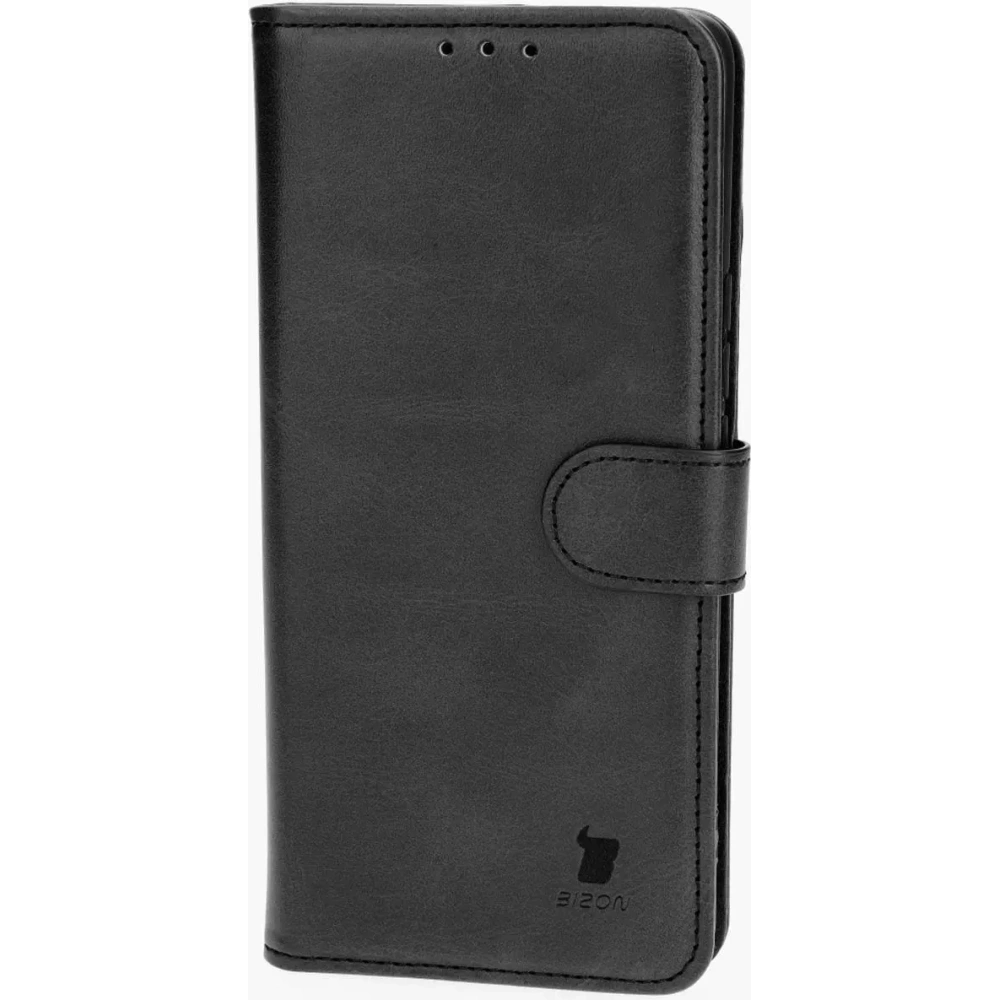 Etui z klapką Bizon Case Pocket do Honor Magic6 Lite czarne