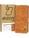 Etui z klapką Bizon Case Pocket do Honor Magic6 Lite brązowe