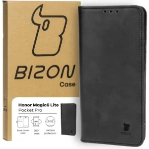 Kup Etui z klapką Bizon Case Pocket Pro do Honor Magic6 Lite czarne - BIZ4454 - {ean13} - Sklep Home Screen