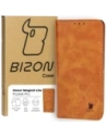 Pouzdro s klopou Bizon Case Pocket Pro pro Honor Magic6 Lite hnědé