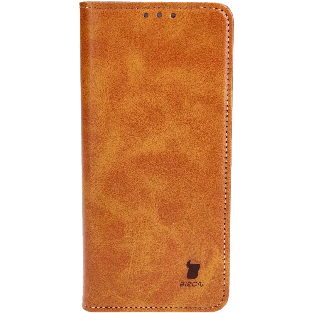 Etui z klapką Bizon Case Pocket Pro do Honor Magic6 Lite brązowe