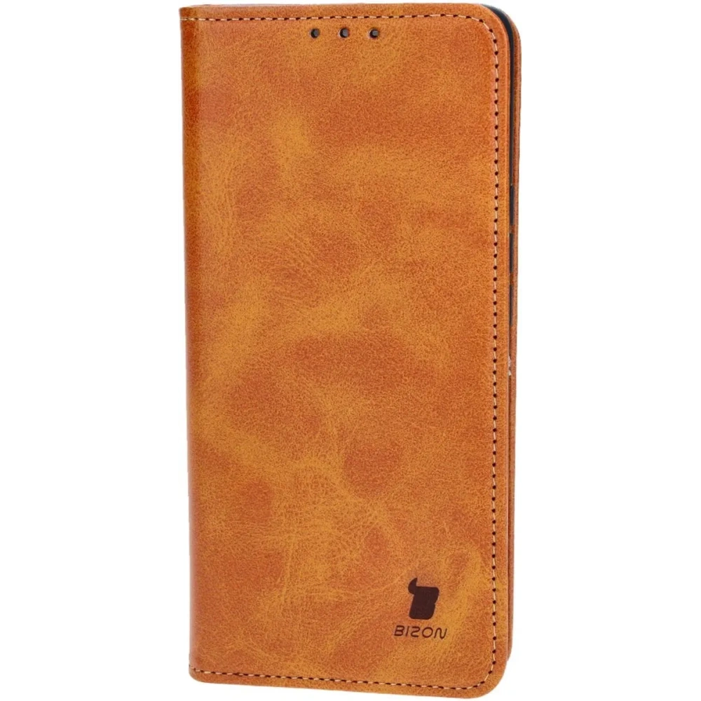 Etui z klapką Bizon Case Pocket Pro do Honor Magic6 Lite brązowe