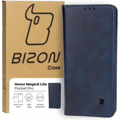 Kup Bizon Case Pocket Pro Honor Magic6 Lite sötétkék - BIZ4456 - {ean13} - Sklep Home Screen