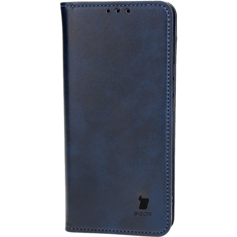 Etui z klapką Bizon Case Pocket Pro do Honor Magic6 Lite granatowe