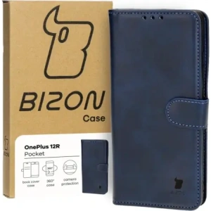 Kup Etui z klapką Bizon Case Pocket do OnePlus 12R granatowe - BIZ4459 - {ean13} - Sklep Home Screen