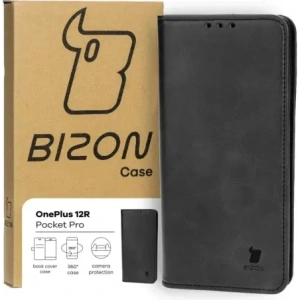 Kup Etui s klopou Bizon Case Pocket Pro pro OnePlus 12R černé - BIZ4460 - {ean13} - Sklep Home Screen