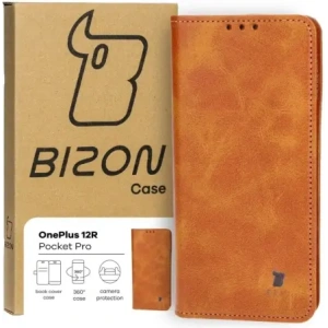 Kup Etui s klopou Bizon Case Pocket Pro pro OnePlus 12R hnědé - BIZ4461 - {ean13} - Sklep Home Screen