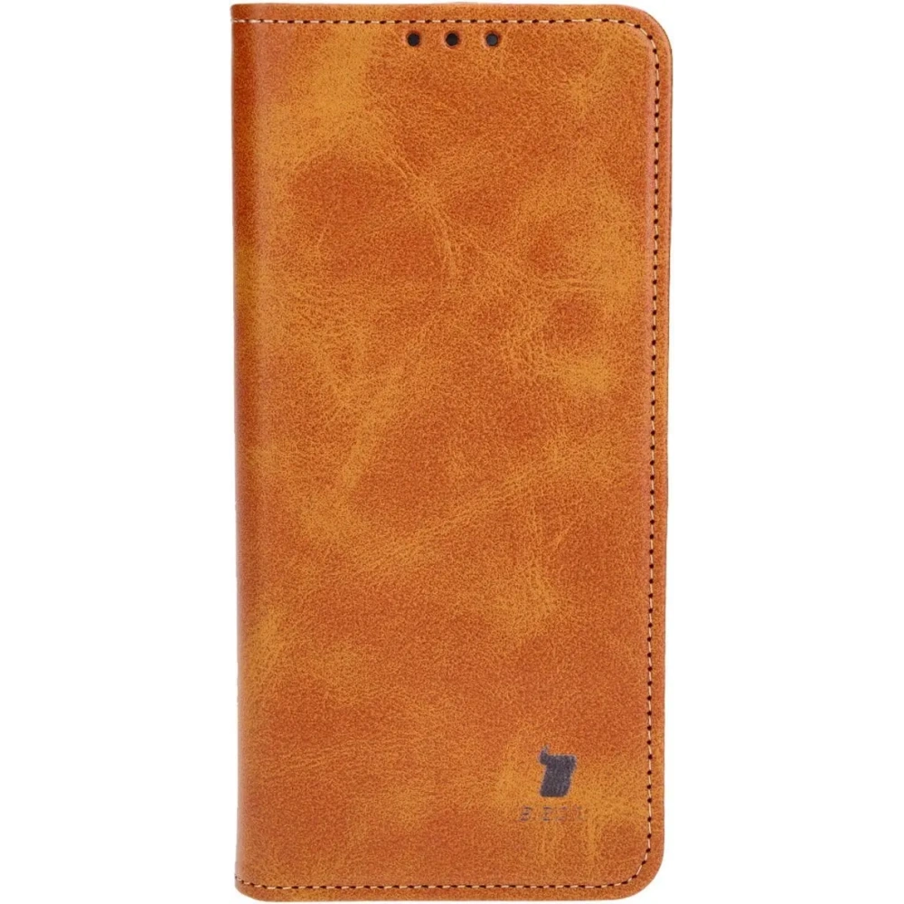 Etui z klapką Bizon Case Pocket Pro do OnePlus 12R brązowe