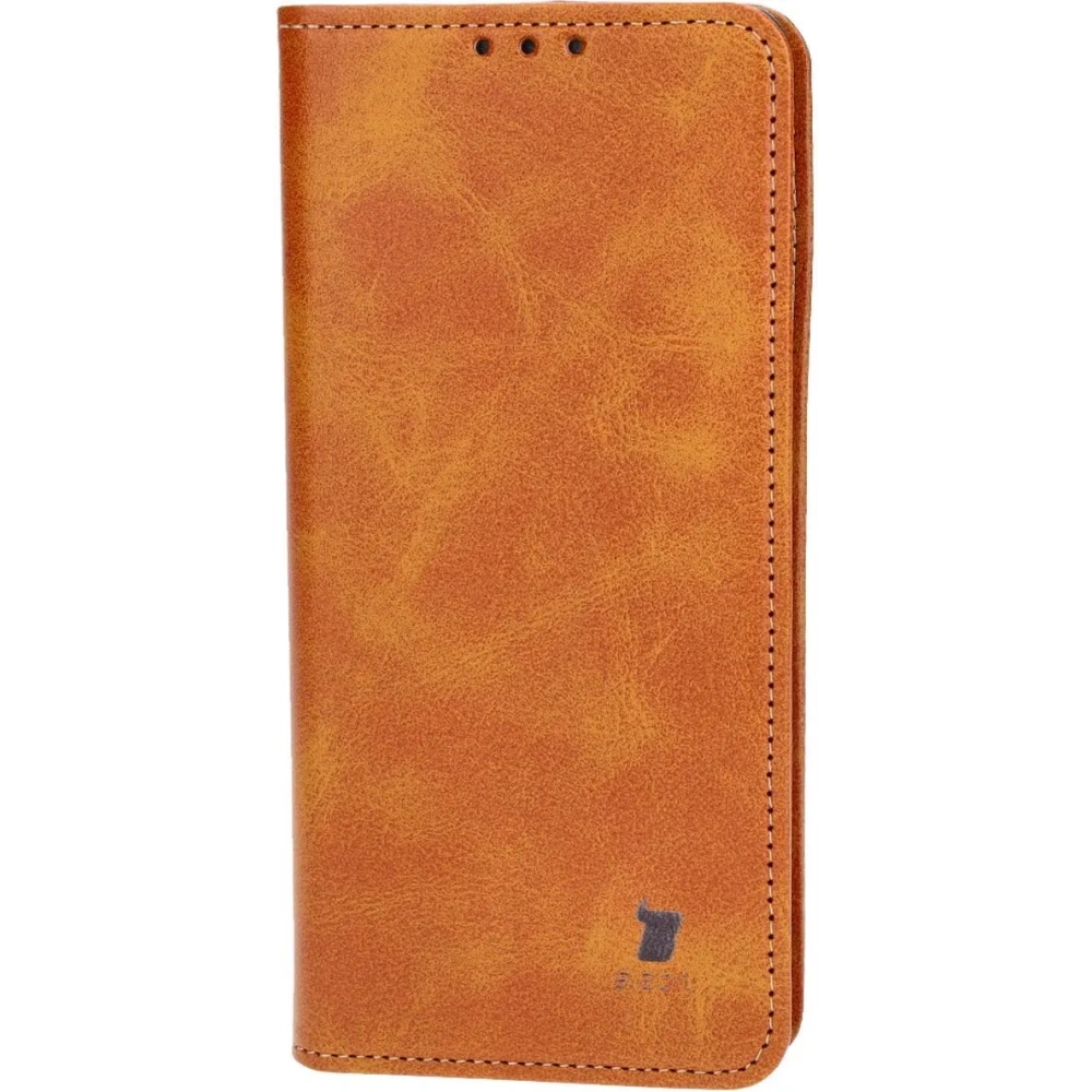 Etui z klapką Bizon Case Pocket Pro do OnePlus 12R brązowe