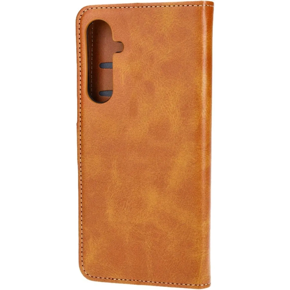 Etui z klapką Bizon Case Pocket do Samsung Galaxy A35 5G brązowe