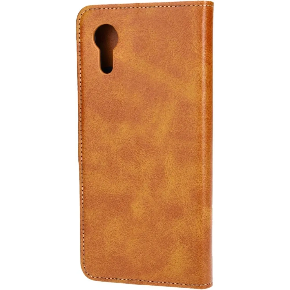 Etui z klapką Bizon Case Pocket do Samsung Galaxy Xcover7 brązowe