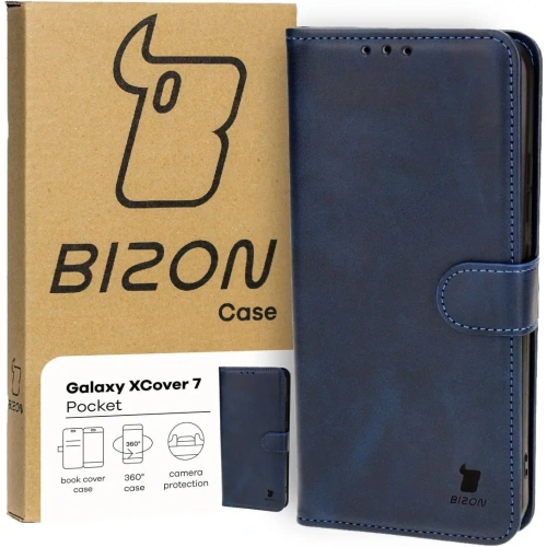 Kup Bizon tok zsebre Samsung Galaxy Xcover7 sötétkék - BIZ4465 - {ean13} - Sklep Home Screen
