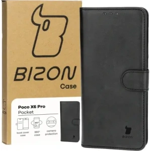 Buy Bizon Case Pocket Xiaomi Poco X6 Pro black - BIZ4468 - {ean13} - Home Screen Store Europe