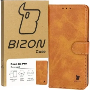 Buy Bizon Case Pocket Xiaomi Poco X6 Pro brown - BIZ4469 - {ean13} - Home Screen Store Europe