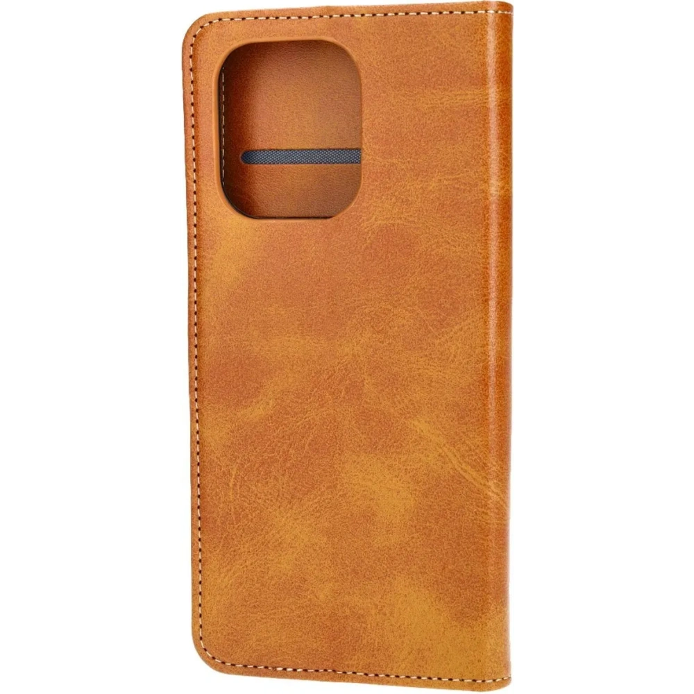 Etui z klapką Bizon Case Pocket do Xiaomi Redmi Note 13 4G brązowe