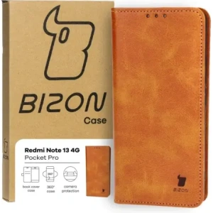 Kup Etui z klapką Bizon Case Pocket Pro do Xiaomi Redmi Note 13 4G brązowe - BIZ4475 - {ean13} - Sklep Home Screen