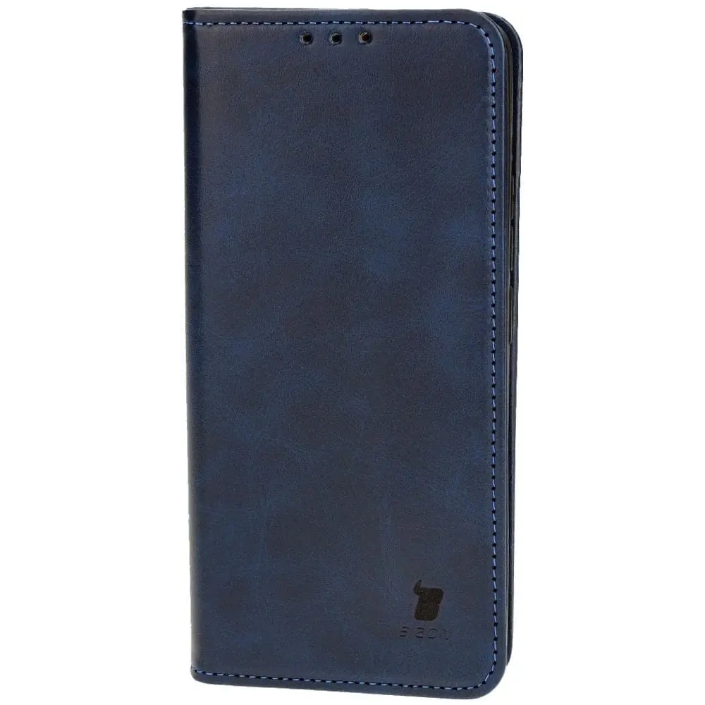 Etui z klapką Bizon Case Pocket Pro do Xiaomi Redmi Note 13 4G granatowe
