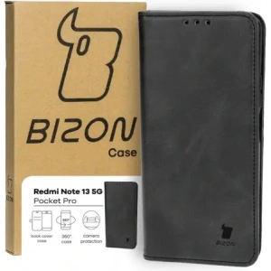 Kup Etui z klapką Bizon Case Pocket Pro do Xiaomi Redmi Note 13 5G czarne - BIZ4480 - {ean13} - Sklep Home Screen