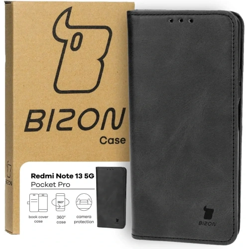 Kup Bizon Case Pocket Pro Xiaomi Redmi Note 13 5G fekete - BIZ4480 - {ean13} - Sklep Home Screen
