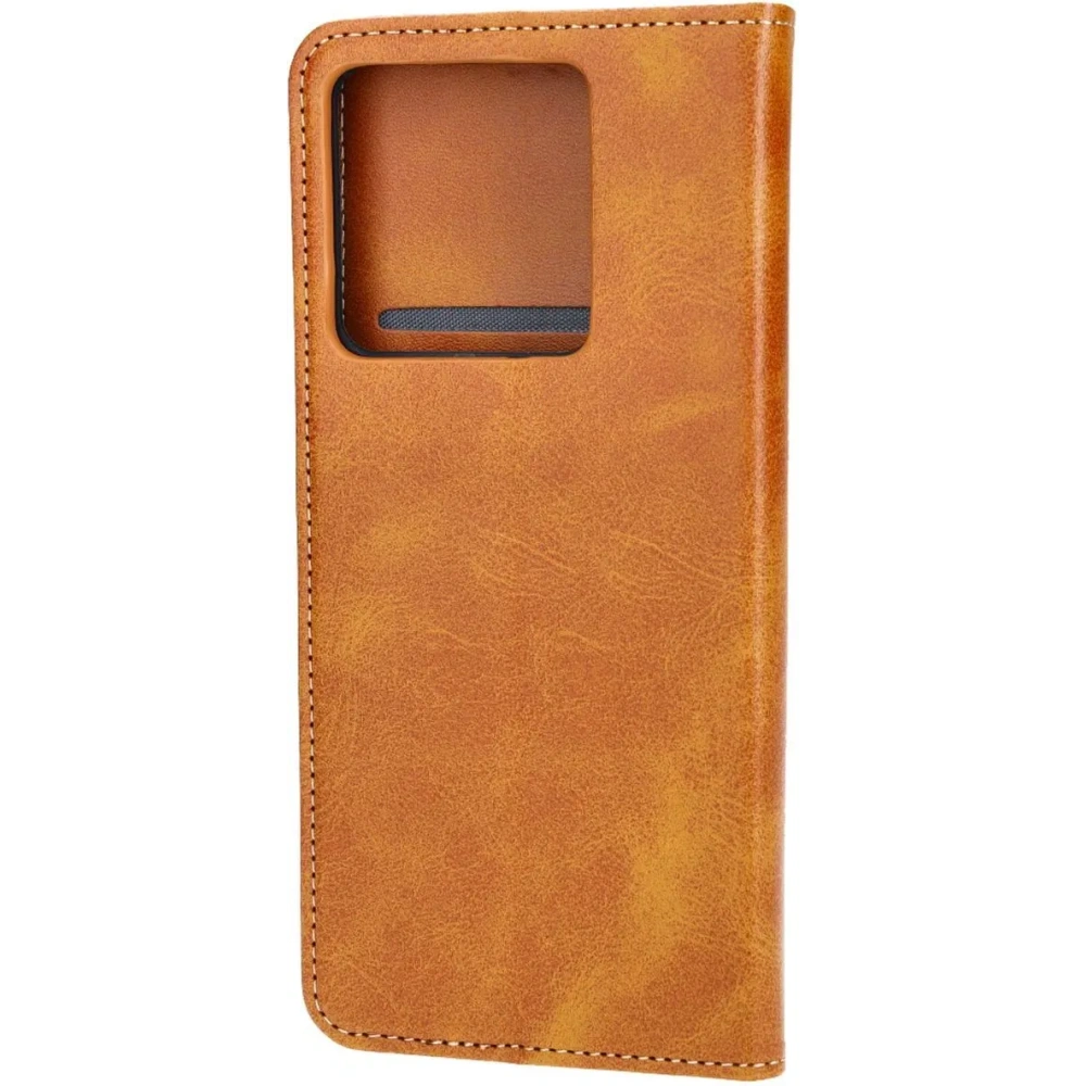 Etui z klapką Bizon Case Pocket Pro do Xiaomi Redmi Note 13 5G brązowe